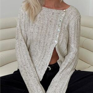 Princess Polly Button-Up Sweater